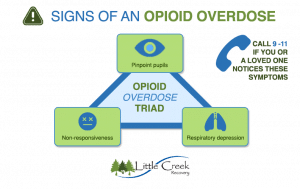 signs of an opioid overdose