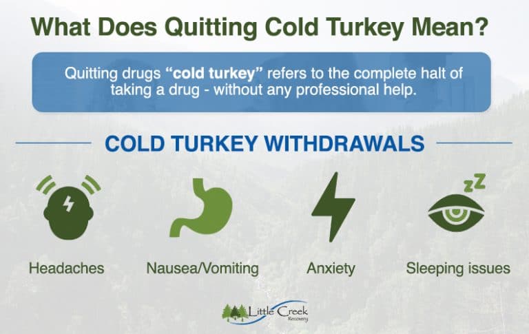 What Does Quitting Drugs Cold Turkey Mean? | Little Creek Recovery PA