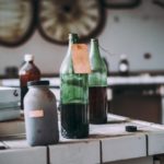 old bottles, showcasing the dangers of improper substance detoxification in PA