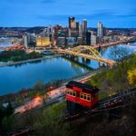 A view of Pittsburgh in PA.