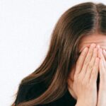 a stressed-out person