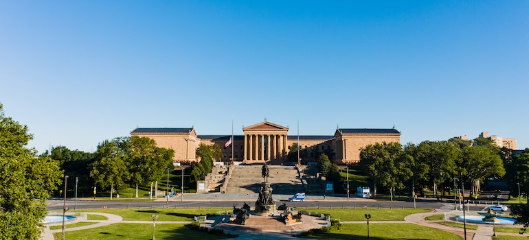 View of building in Philadelphia