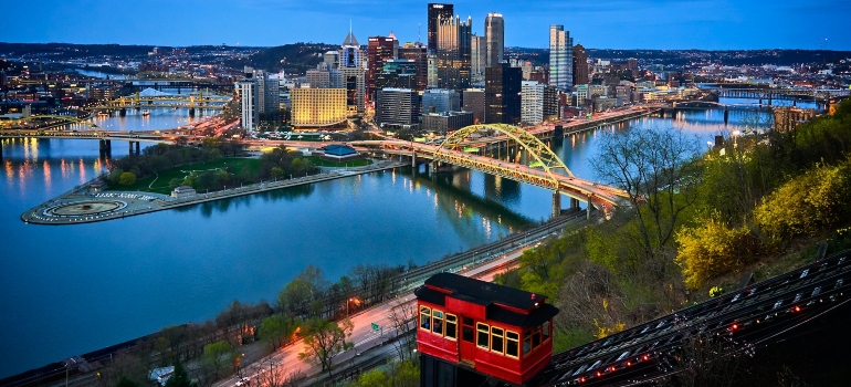View of Pittsburgh, Pennsylvania
