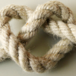 A knot forming a heart. Can two people with Substance Use Disorder be in a healthy relationship?