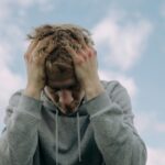 a person in distress