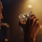 one of the 4 types of drinkers holding a glass