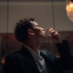 A man drinking because of alcohol abuse and mental health disorder