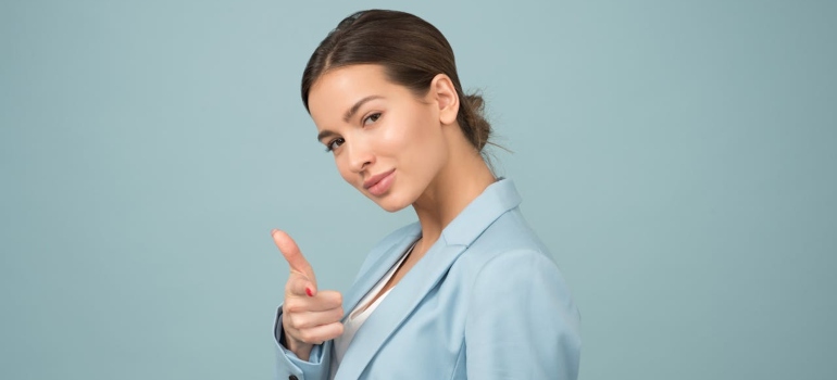 Woman feeling confident and not having the fear of failure