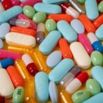Pile of colorful pills.