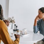 Man trying to confront an alcoholic loved one.