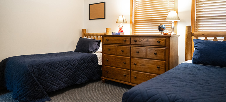 a room at the detox center Pennsylvania