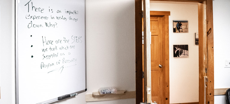 a room at little creek where therapy takes place